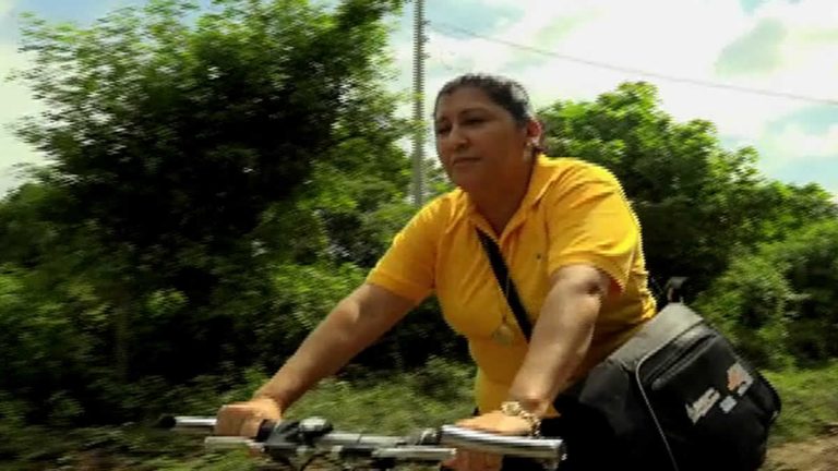 Georgina Carranza, la mejor maestra de secundaria de Nicaragua